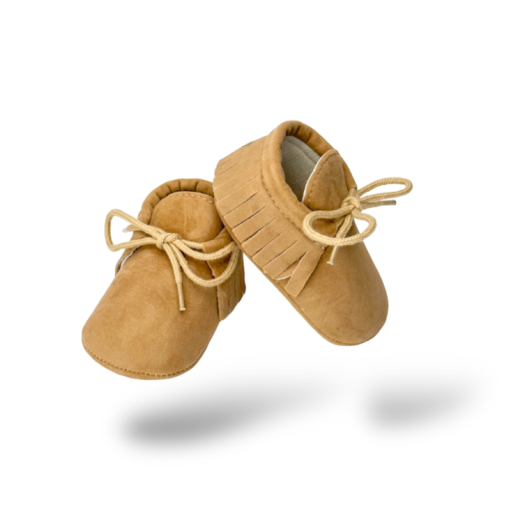 Baby Shoes beige - Ahoiikids
