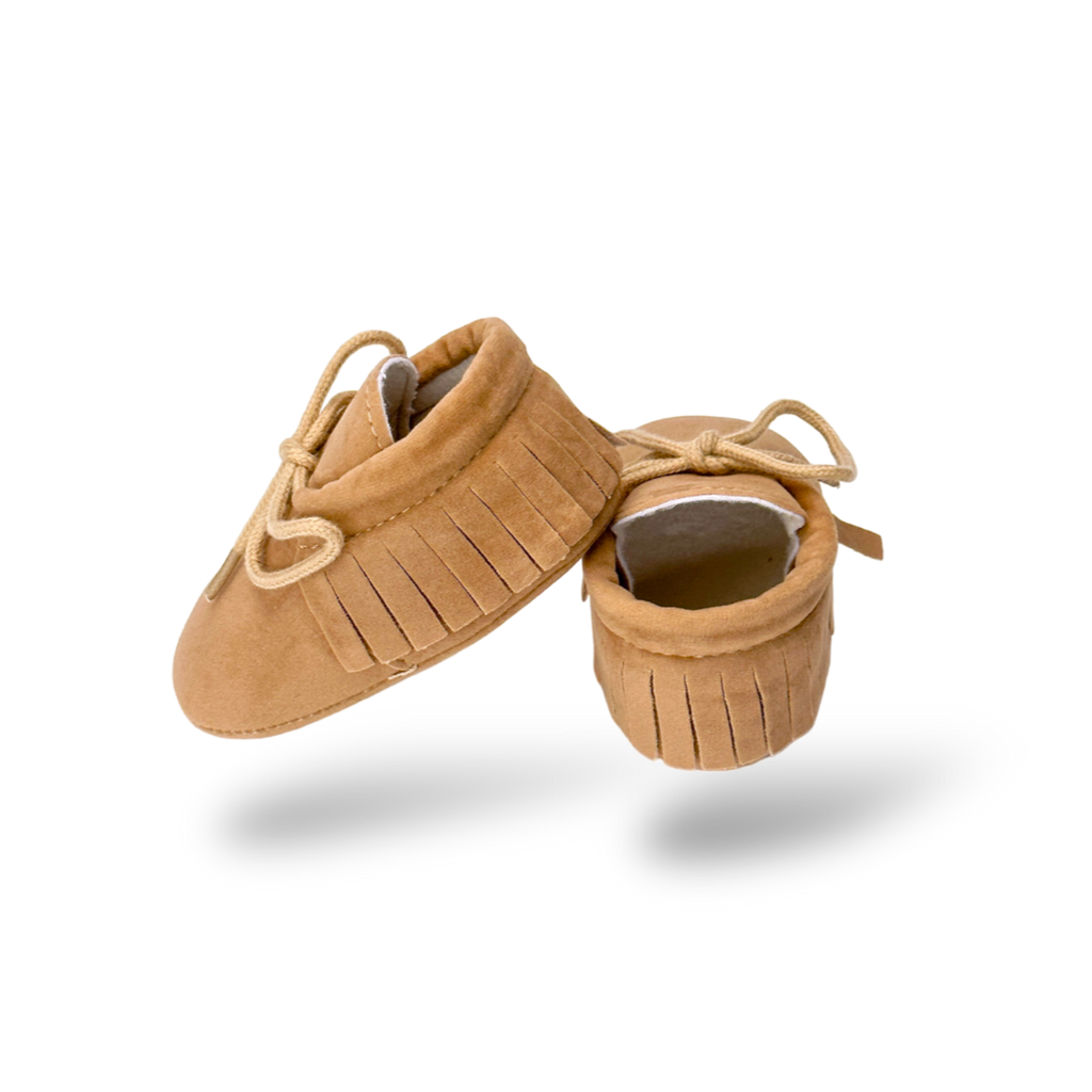 Baby Shoes beige - Ahoiikids