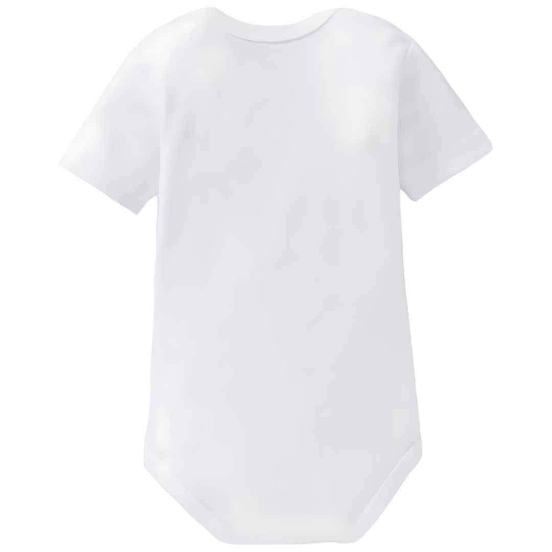 Baby-Body white - short