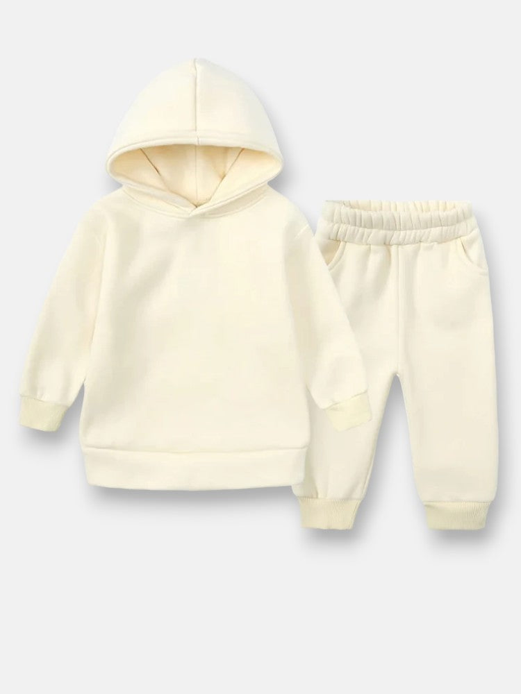 Jogging Suit cream - Ahoiikids