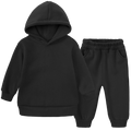 Jogging Suit black - Ahoiikids