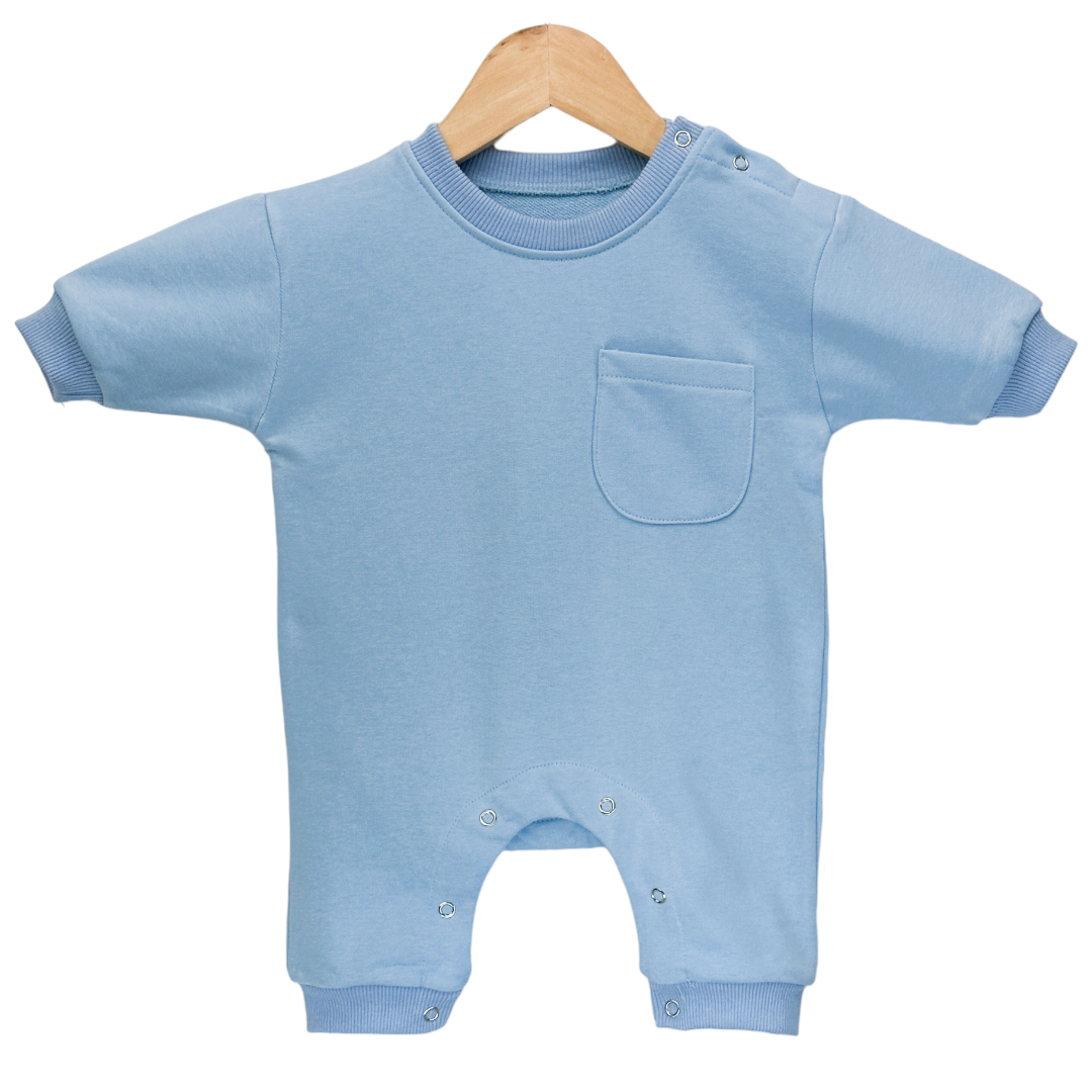 Strampler lightblue - Ahoiikids