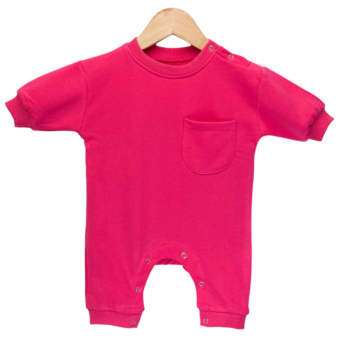 Strampler magenta - Ahoiikids