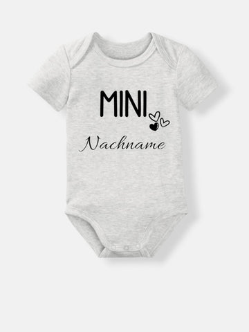 Baby-Body grey - short MINI