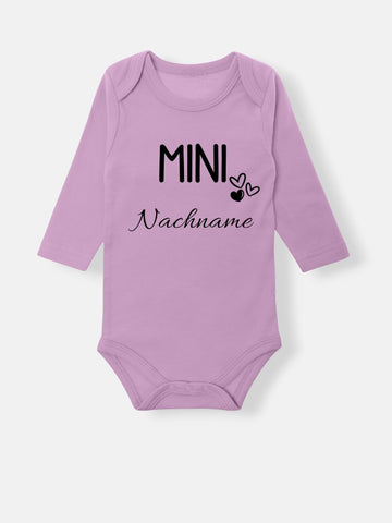 Baby-Body flieder - long MINI