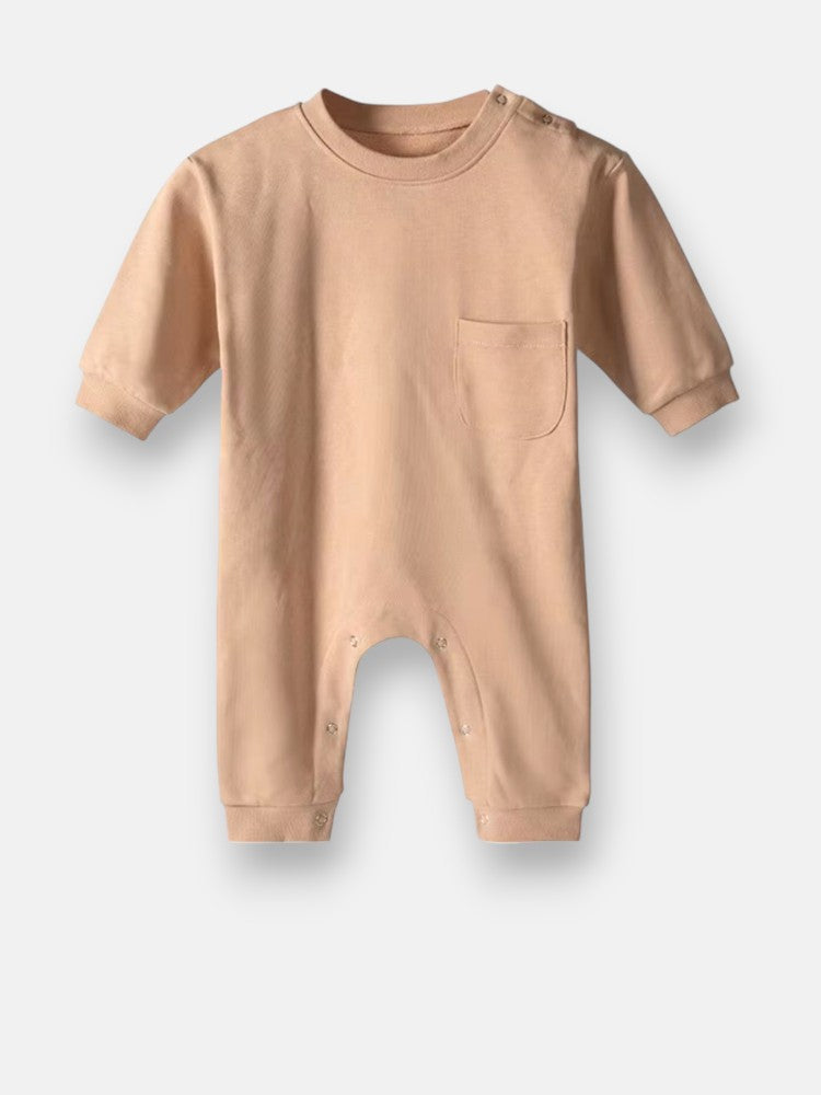 Strampler beige