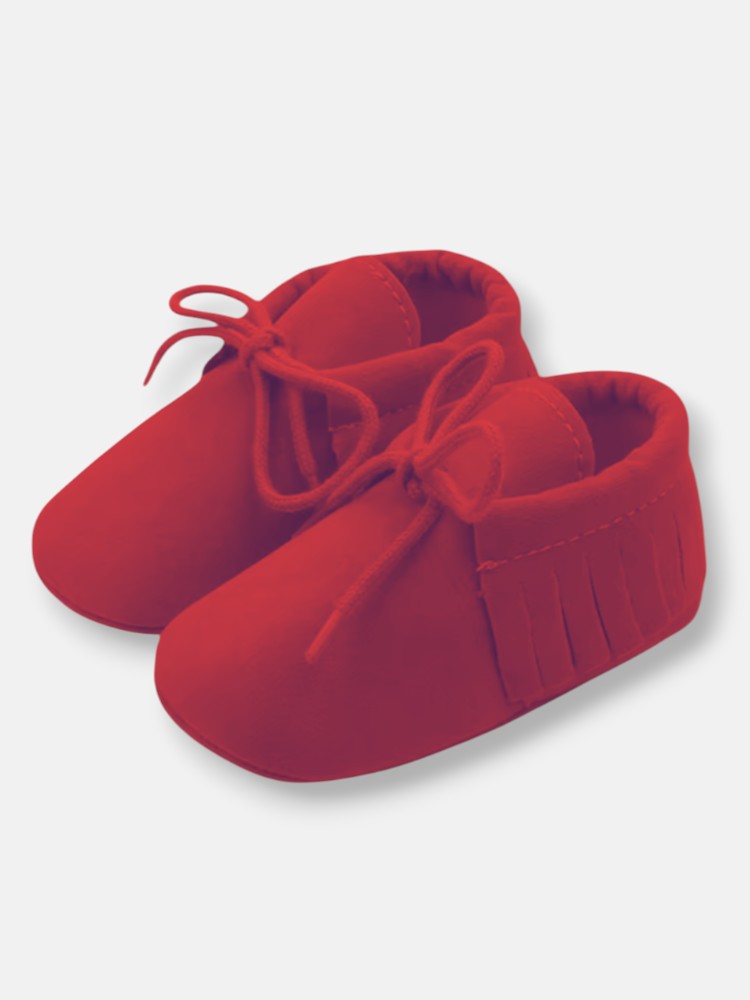 Baby Shoes red - Ahoiikids