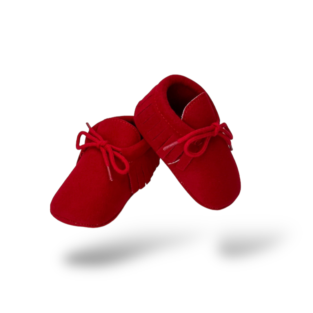 Baby Shoes red - Ahoiikids