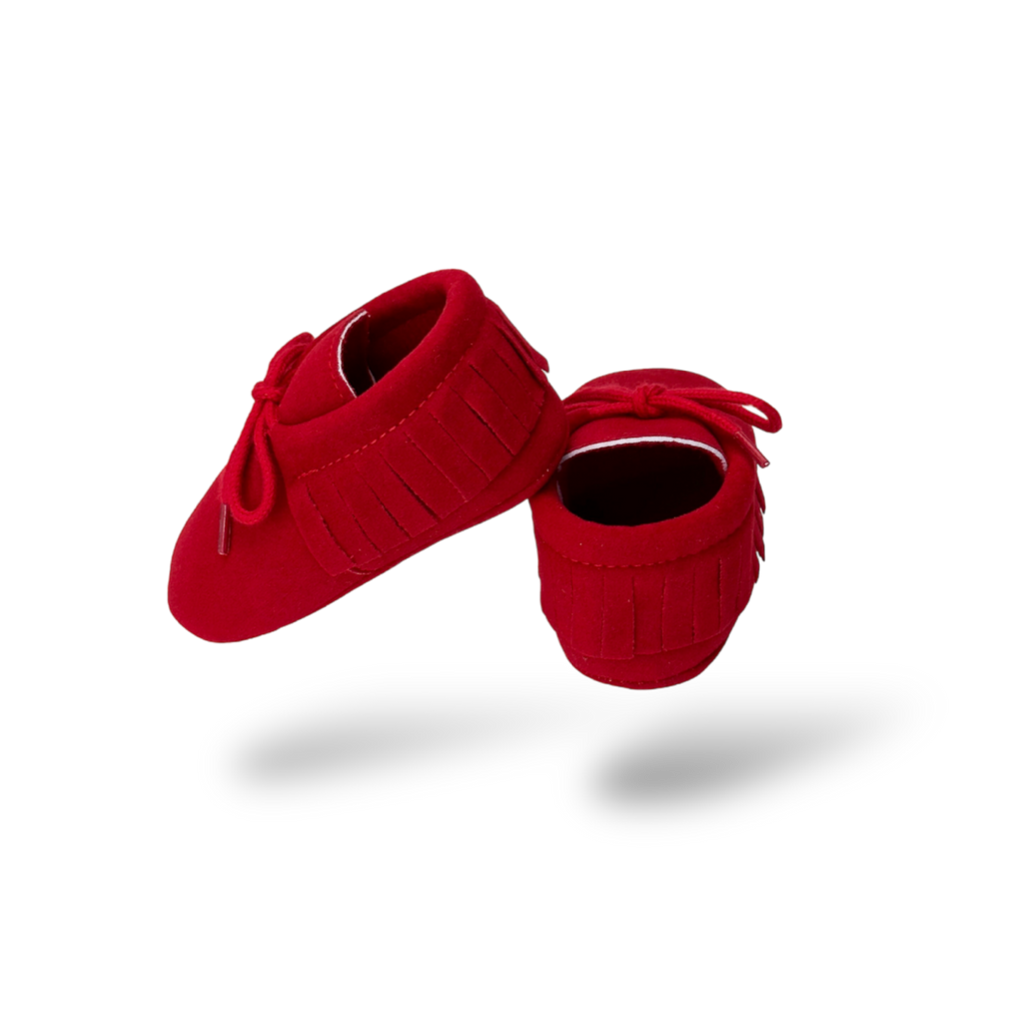 Baby Shoes red - Ahoiikids